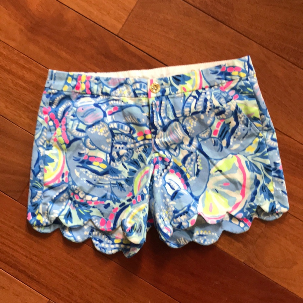 Lilly Pulitzer size 2 Buttercup Shorts